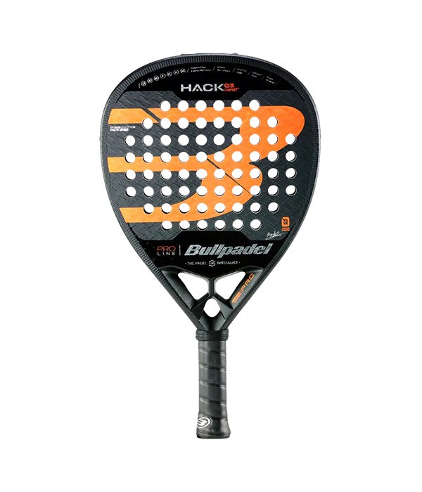 Bullpadel HACK 03 Comfort 2024 racket - Padel Hall Product