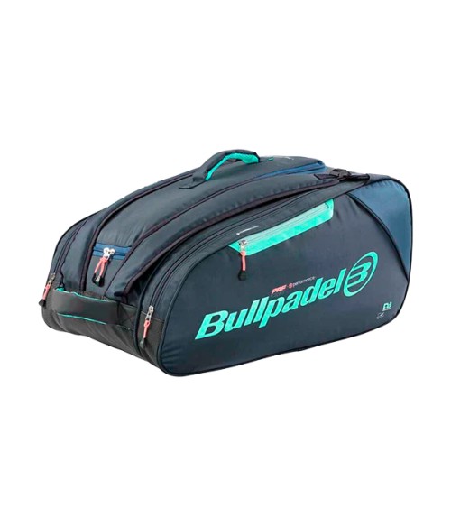 Bullpadel Performance Delfi Brea Navy Blue/Turquoise 2024 padel racket bag - Padel Hall Product