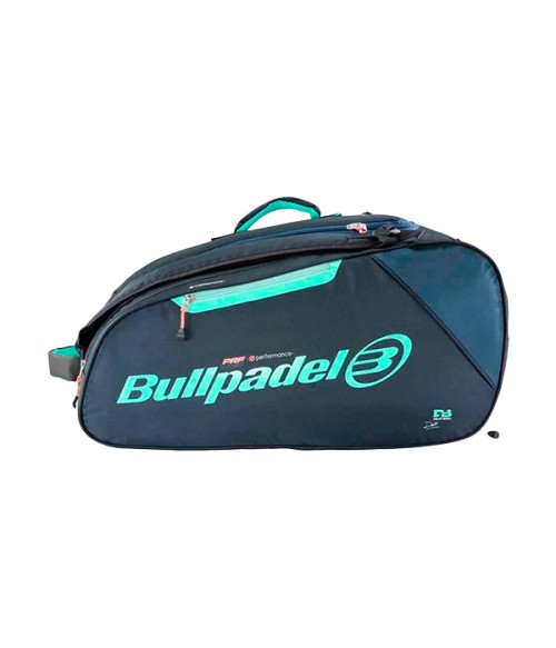Bullpadel Performance Delfi Brea Navy Blue/Turquoise 2024 padel racket bag - Padel Hall Product